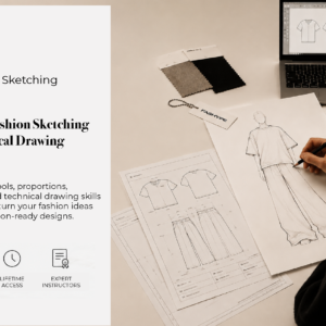 Draw Like a Fashion Designer- Technical Sketching from A–Z