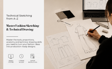 Draw Like a Fashion Designer- Technical Sketching from A–Z